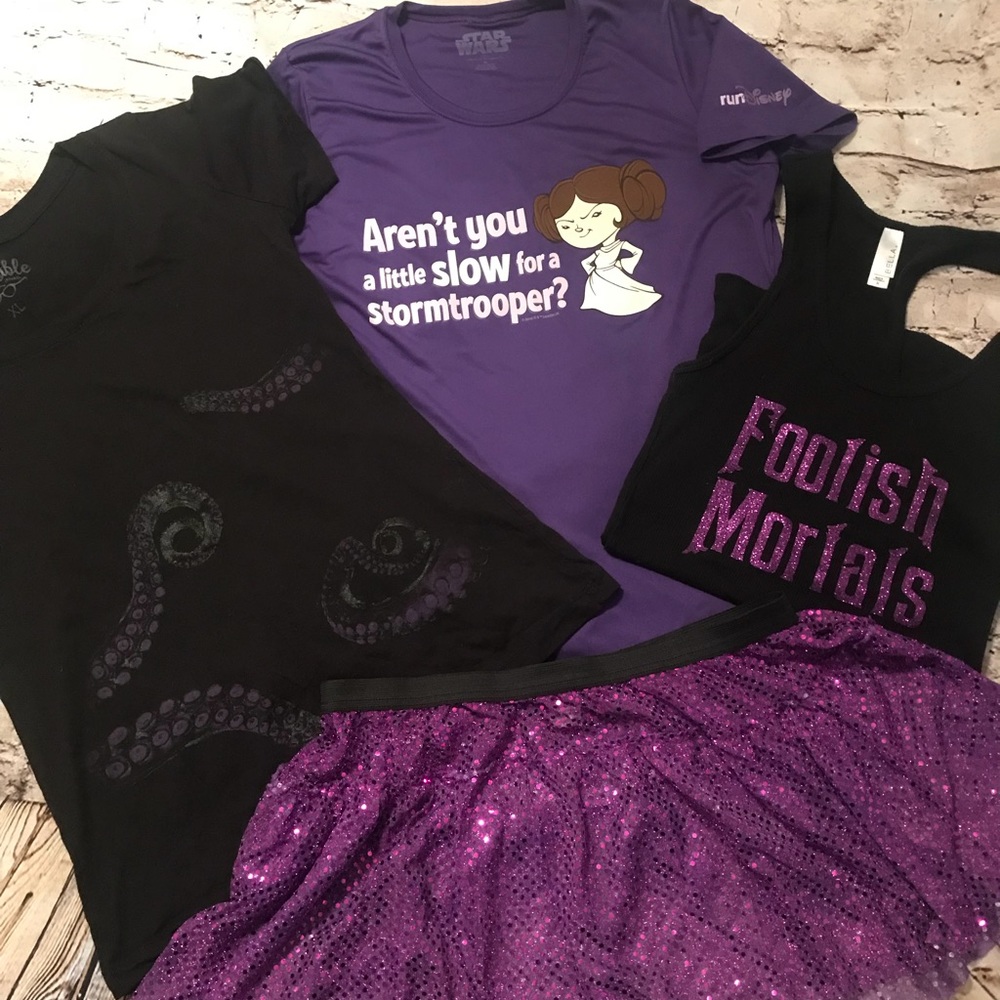 RunDisney Shirt and Outfit EUC Medium